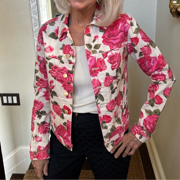 L’AGENCE Rose Jean Jacket, Sz XS - Picture 1 of 10